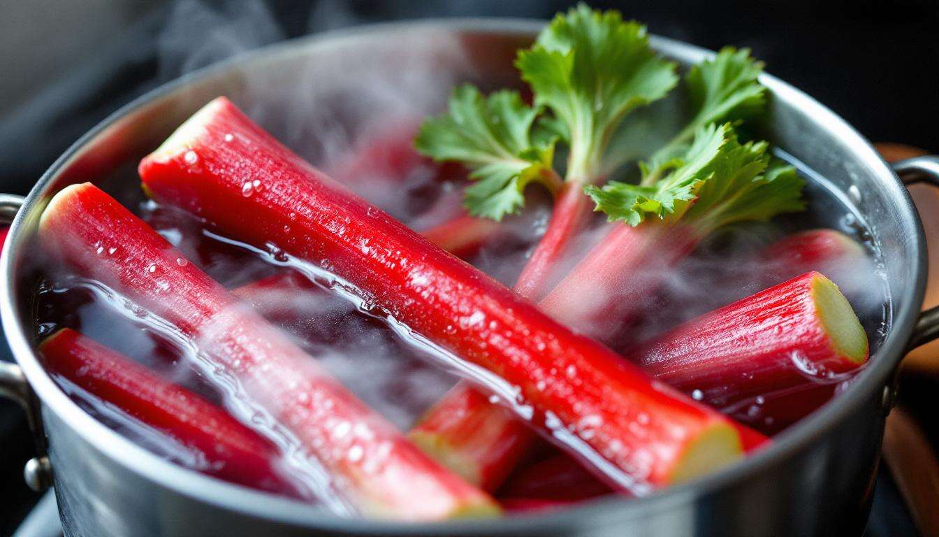 Rhabarber entgiften: Warum Experten das Blanchieren laut Stiftung Warentest empfehlen