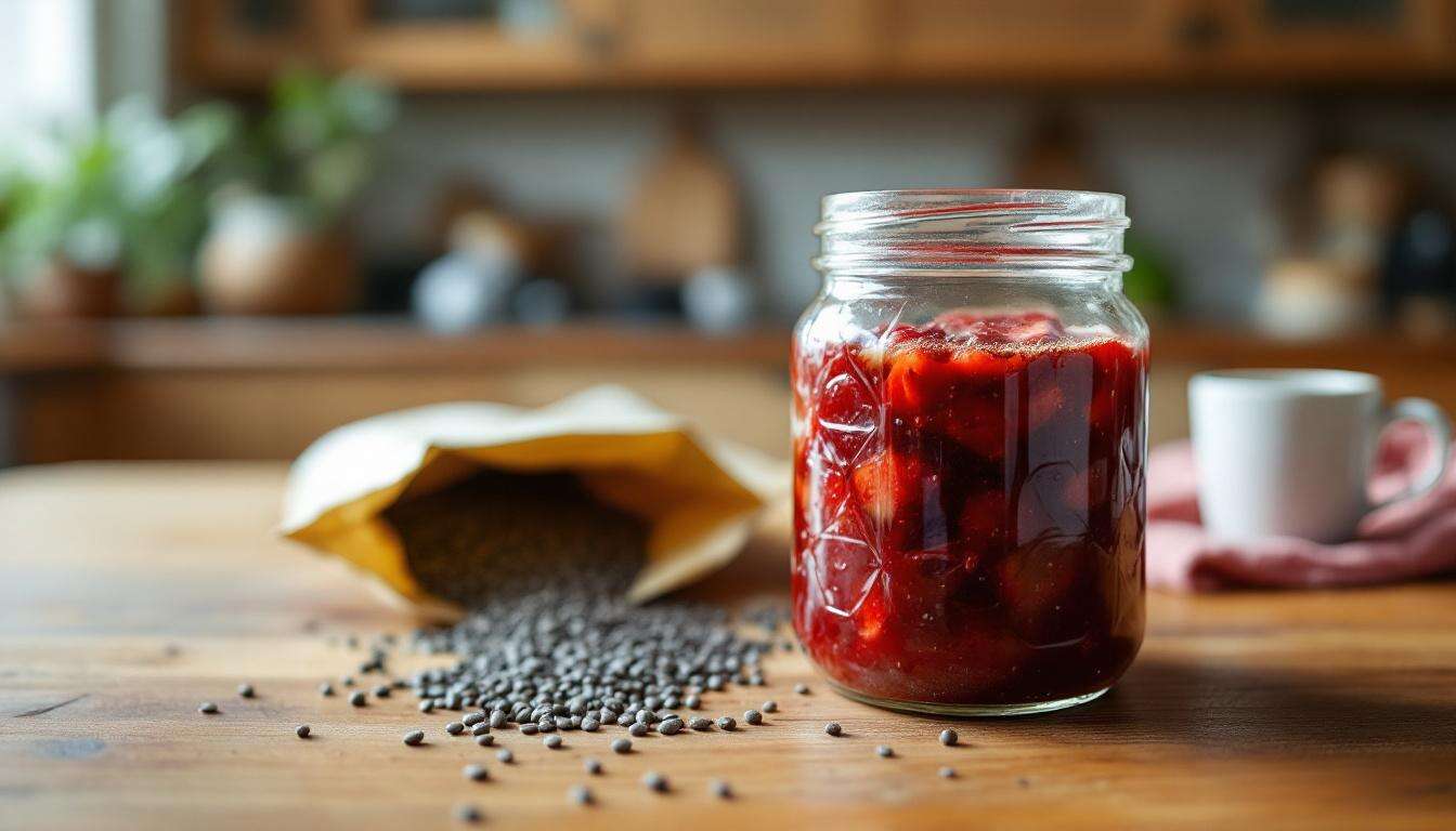 Erdbeermarmelade ohne Gelierzucker: Warum Chiasamen laut Ernährungsberatern die Alternative sind