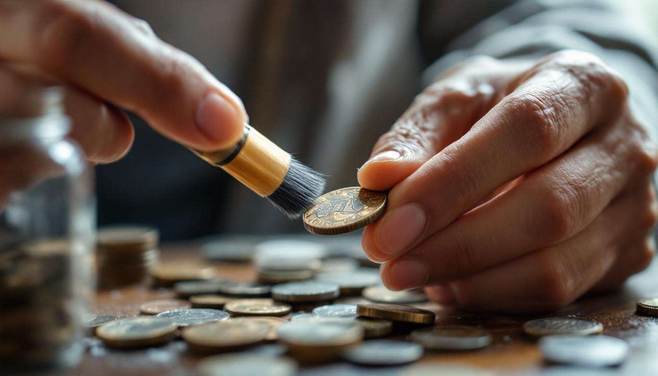 Wie man Münzen richtig reinigt, ohne ihren Wert zu zerstören
