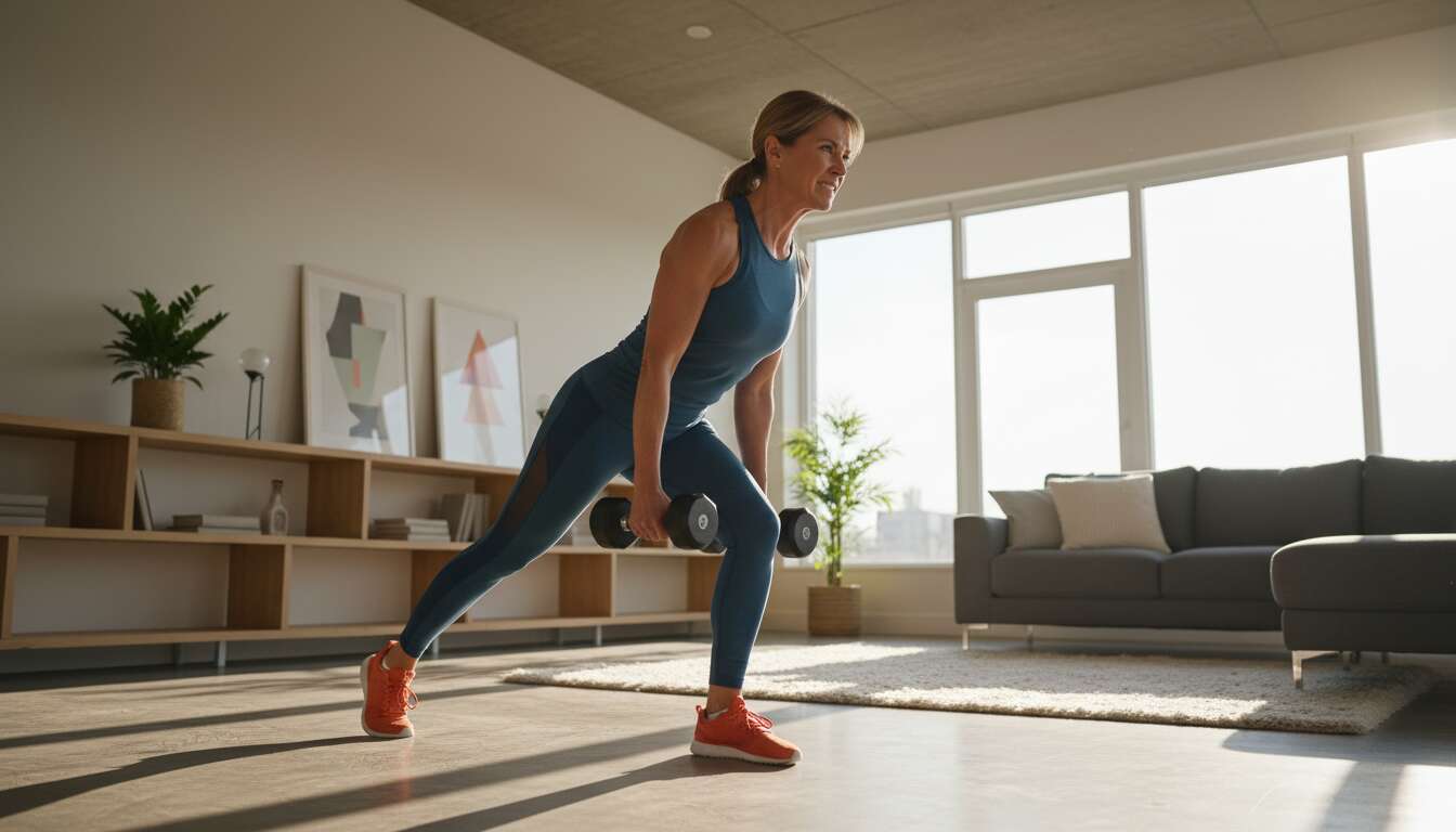 Bauchfett ab 50, diese 5-Minuten-Steh-Übung verbrennt laut Studie mehr Kalorien als Crunches