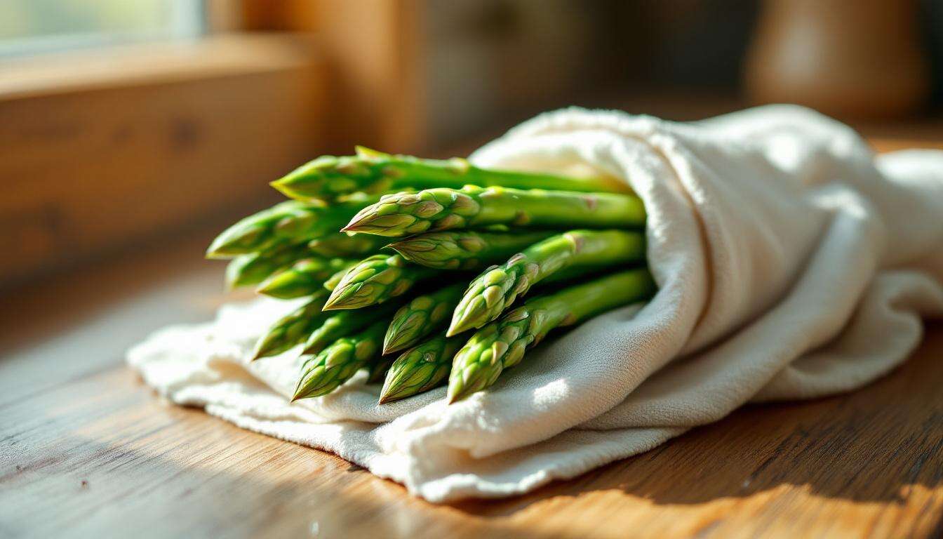 Spargel richtig lagern: Bauernverband erklärt, warum ein feuchtes Tuch bis zu 5 Tage Frische bringt