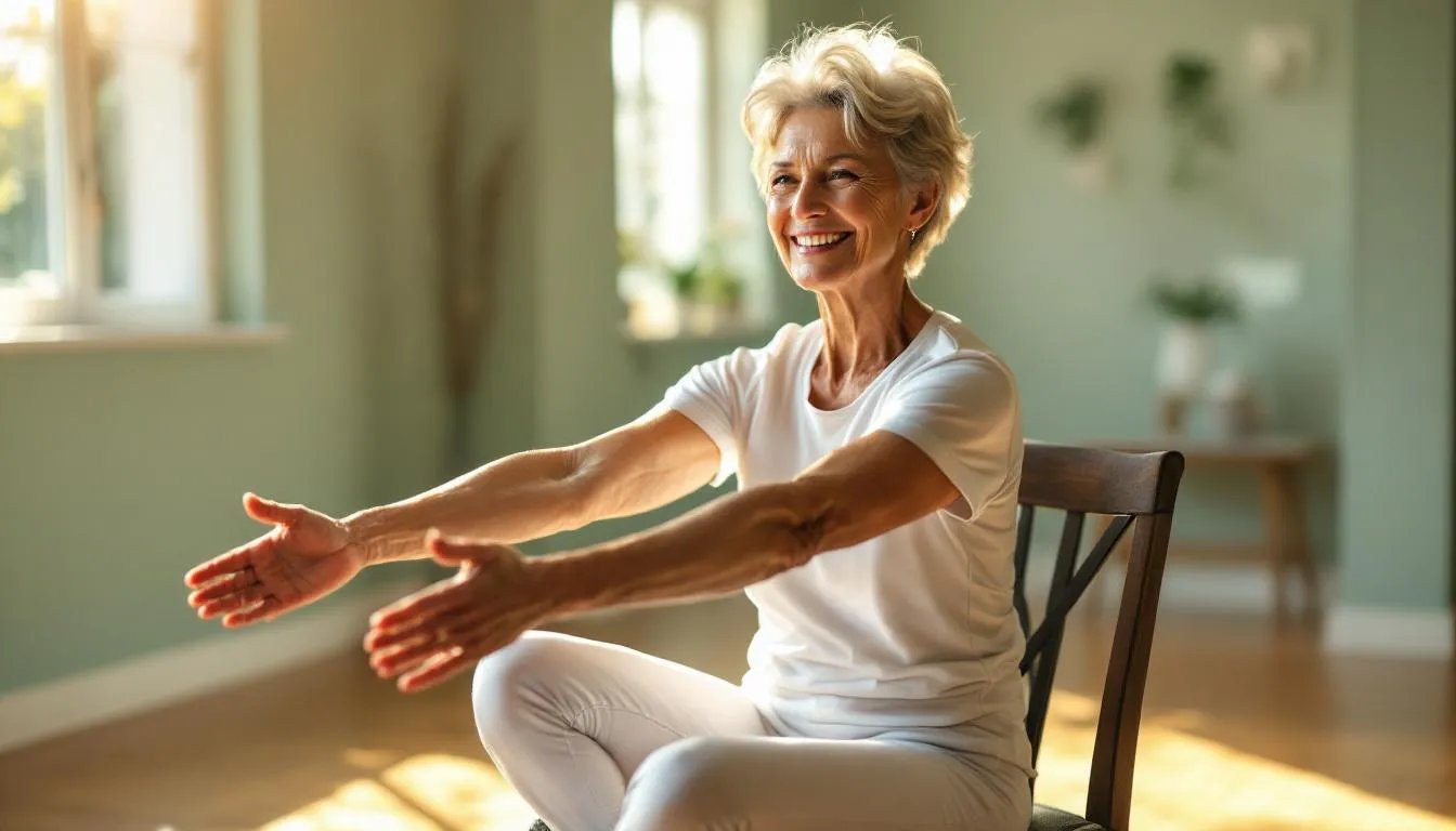 Pilates auf dem Stuhl: 4 Übungen, die Trainer ab 65 dem Bodentraining vorziehen