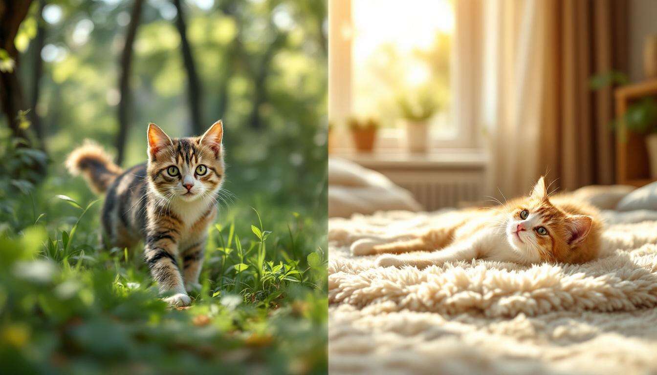 Katze mit Freigang oder Wohnungshaltung? Experten verraten, was wirklich besser ist