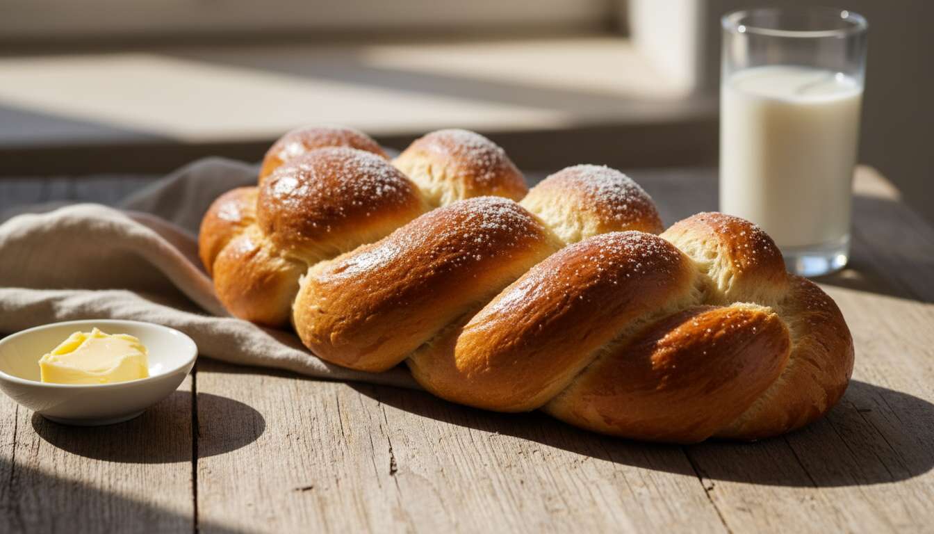 Hefezopf: Warum kalte Milch und warme Butter den Teig besonders fluffig machen