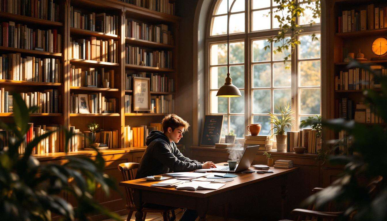 Ein Raum, der Ruhe schafft: Warum viele Schüler und Studierende lieber in der Bibliothek lernen