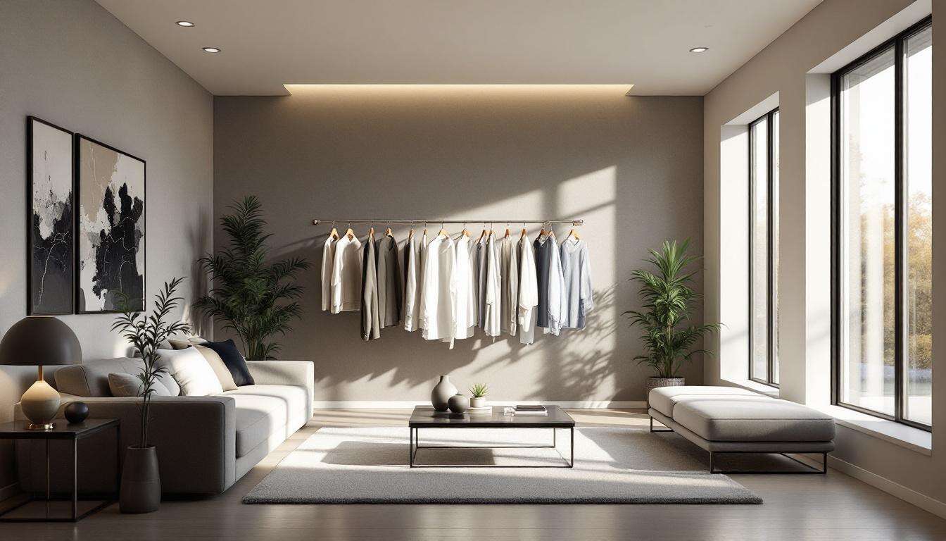 Endlich: Tchibo bietet einen unsichtbaren Wäscheständer an