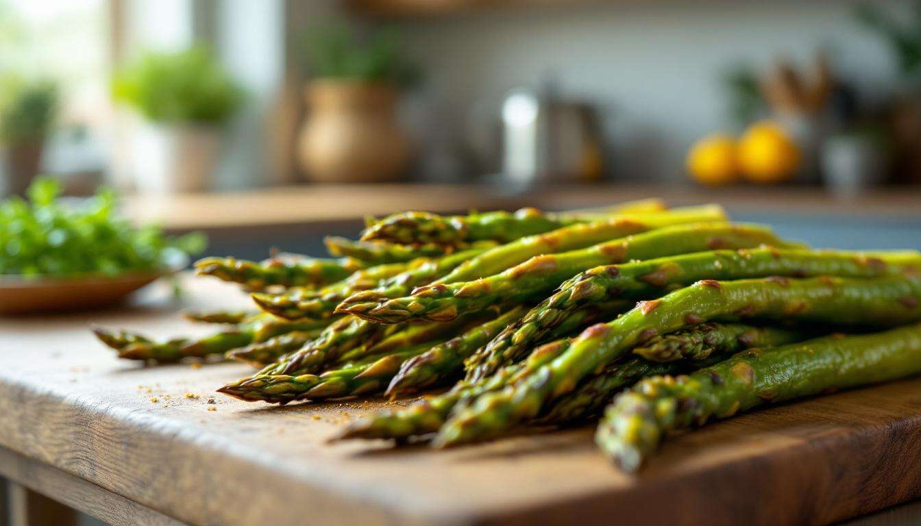 Spargel im Airfryer: In 12 Minuten knusprig und aromatisch – ohne einen Tropfen Öl