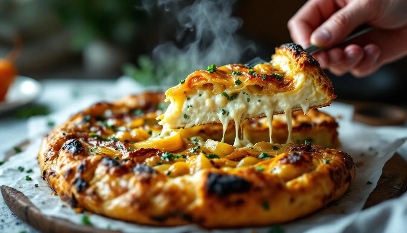 Ofenhit mit Lauch: Diese italienische Gemüse-Galette macht jede Winterküche spannender
