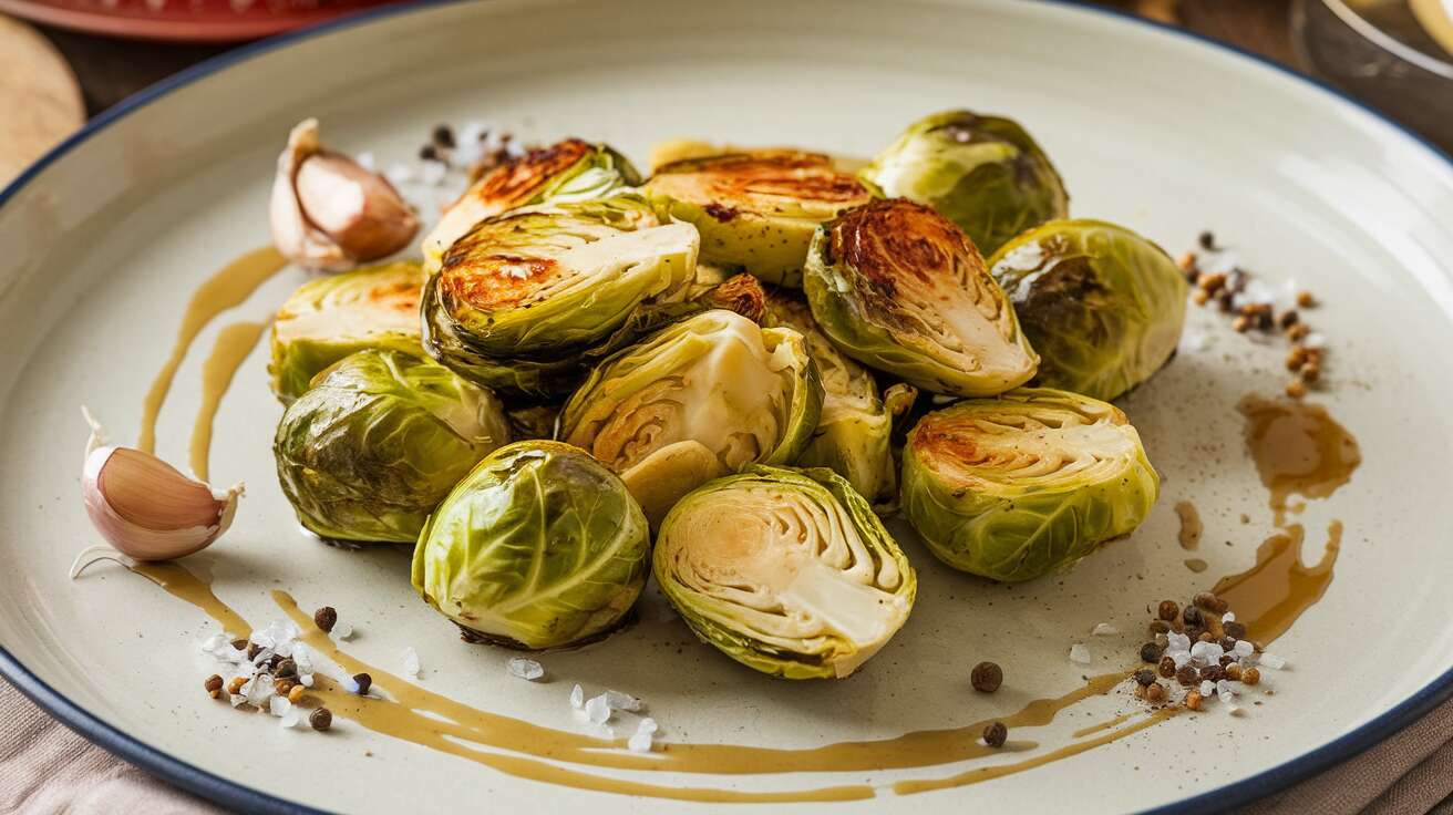 Gerösteter Rosenkohl mit Honig-Senf-Glasur: So begeistert er alle