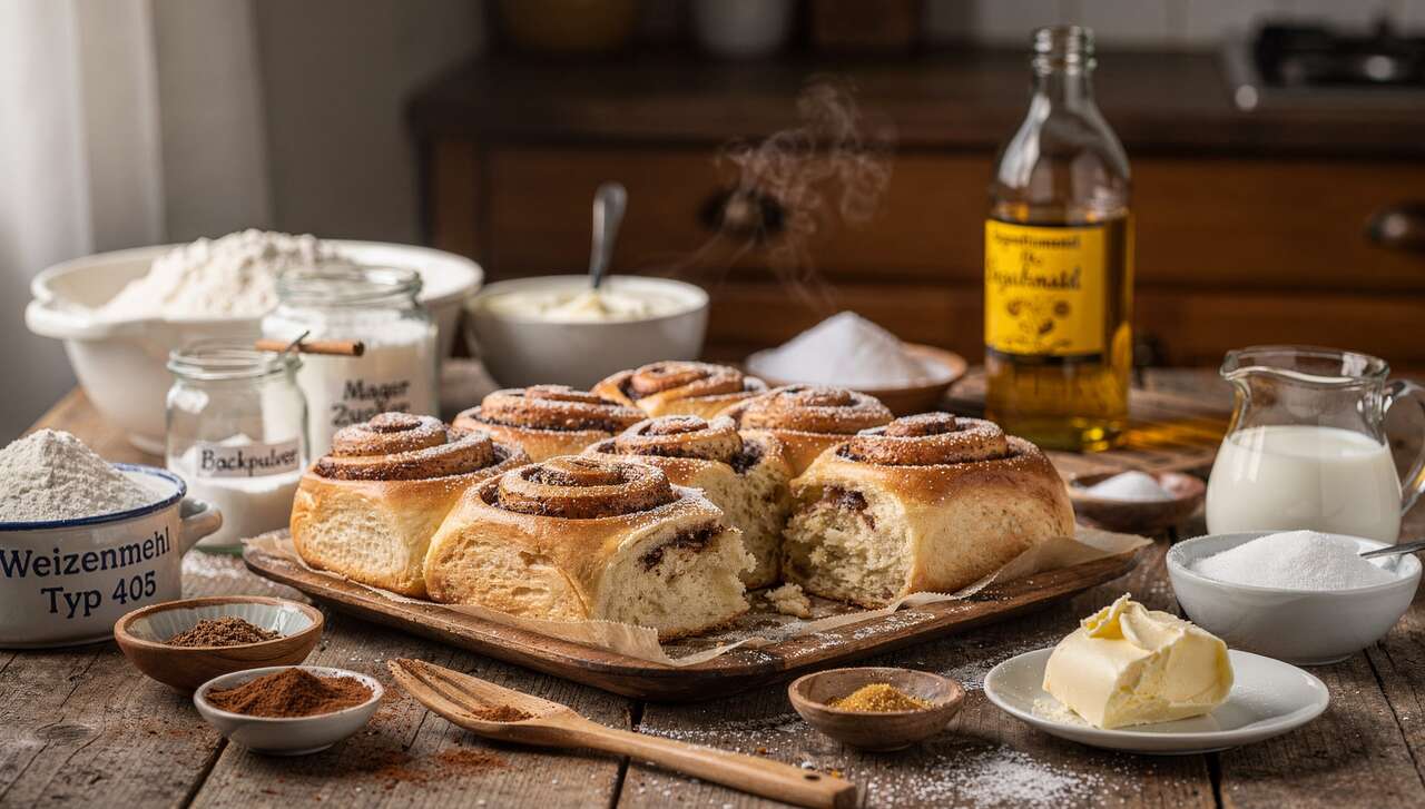 Schnelle Zimtschnecken aus dem Airfryer: Fertig in 10 Minuten ohne Hefe