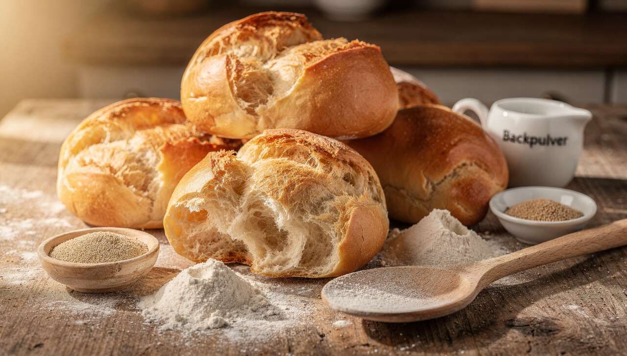 Hefeteig geht fünfmal so stark auf: Diese simple Zutat macht die Brötchen schön luftig