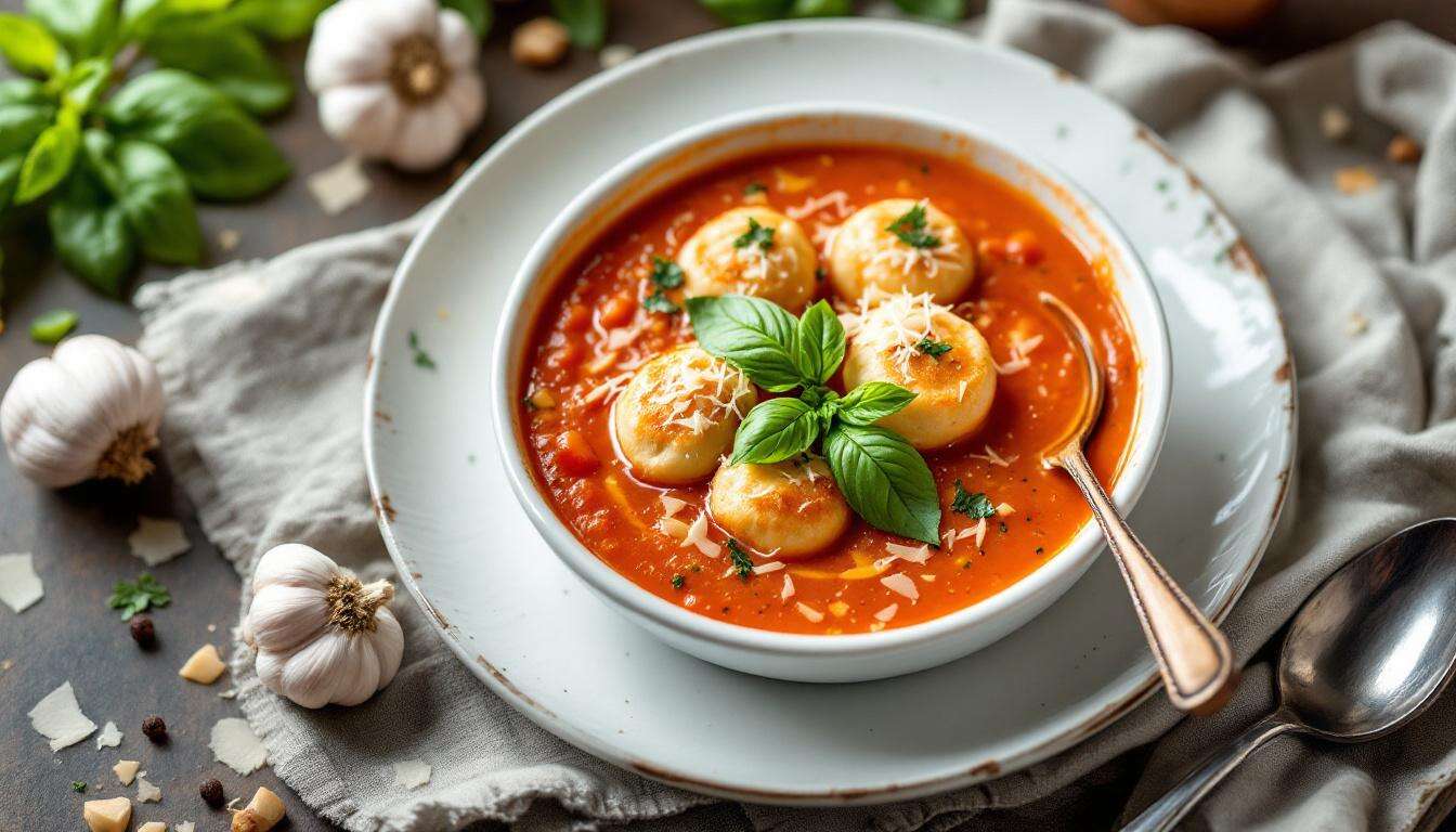 Tomatensuppe mit Parmesan-Klößchen: Das weiß kaum jemand über die Konsistenz