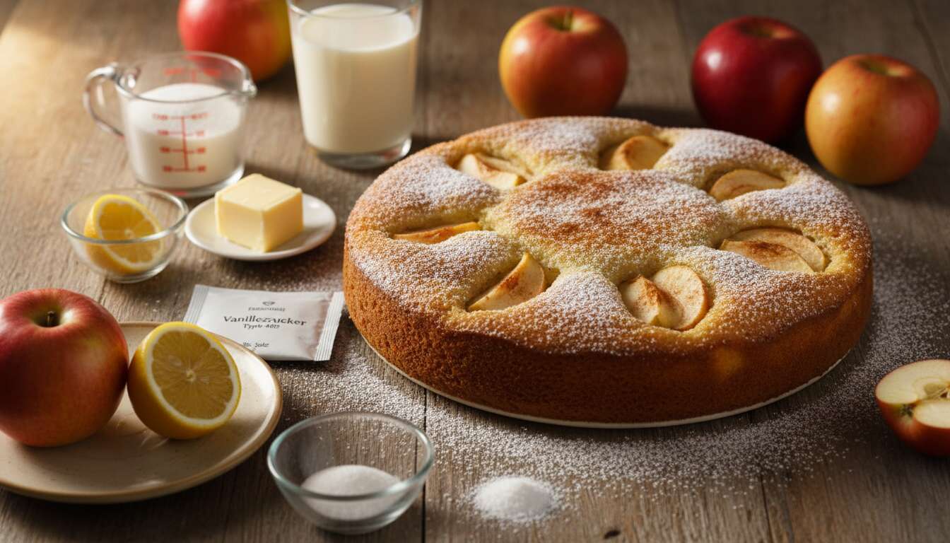 Apfelkuchen wie von Oma: Warum säuerliche Äpfel das Ergebnis deutlich verbessern