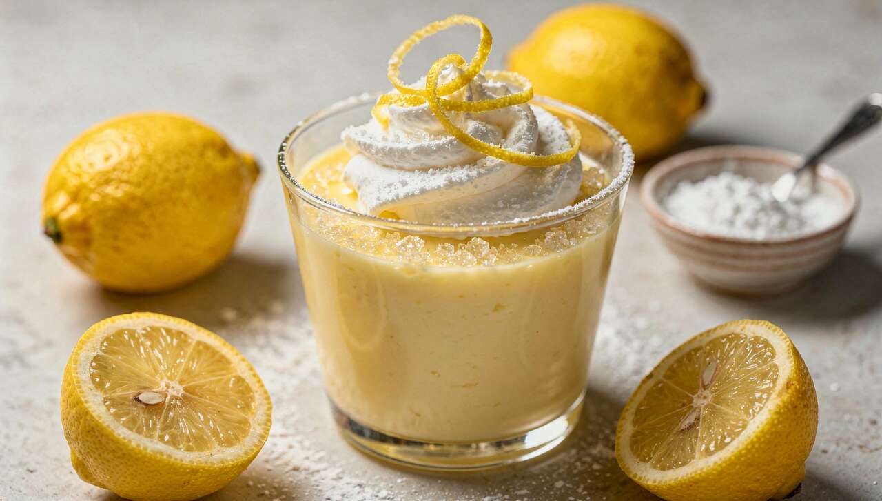 Rezept für die Fastenzeit: Leichte Zitronencreme in nur fünf Minuten fertig