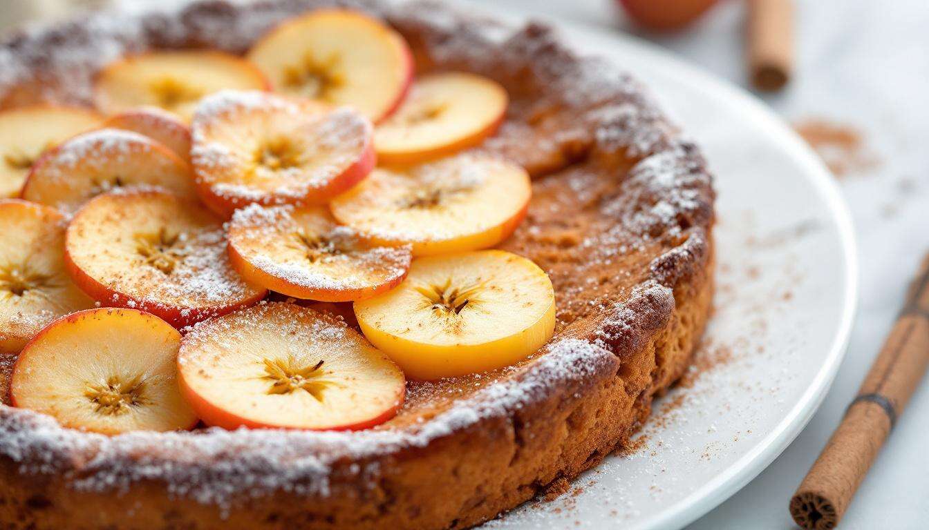 Fitness-Apfelkuchen ohne Zucker – mit nur 5 Zutaten zum leichten Genuss