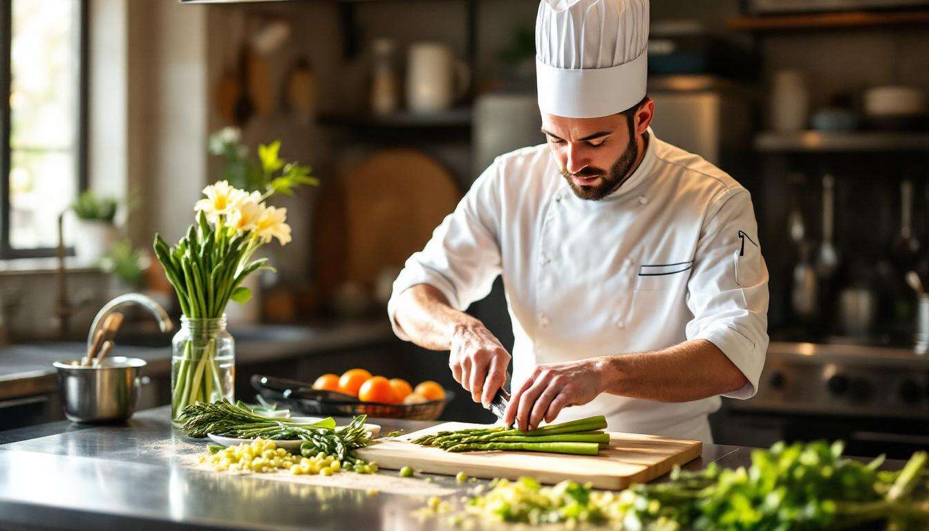 Spargelschälen wie ein Profi: Frank Rosin zeigt den Trick, der Zeit und Abfall spart