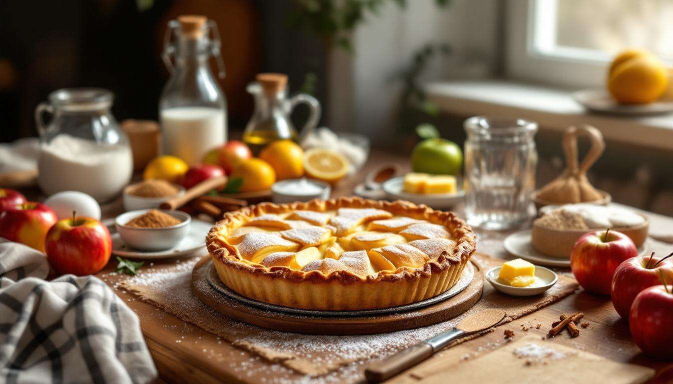 Schnell gezaubert: Diesen Bratapfelkuchen lieben im Winter alle