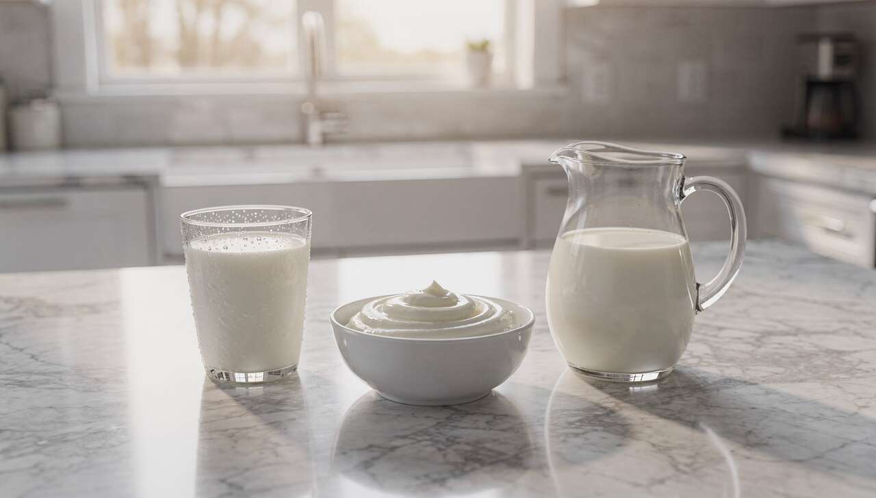 Kefir, Skyr oder Buttermilch: Gastroenterologen erklären, was dem Darm ab 50 wirklich am meisten hilft