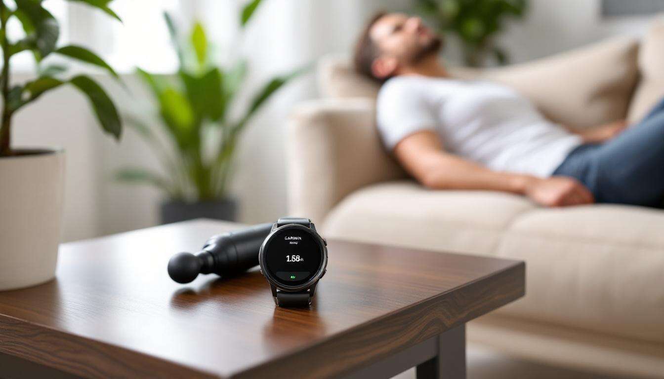 Gesundheits-Gadgets: Garmin Smartwatch Blutdruckmesser, Massagepistole, Visible