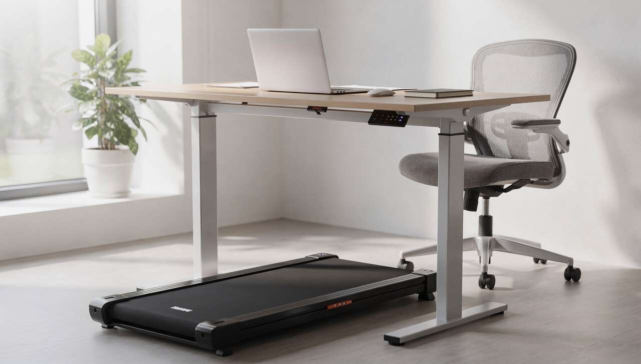 Abnehmen am Schreibtisch: Was bringt ein Walking Pad?