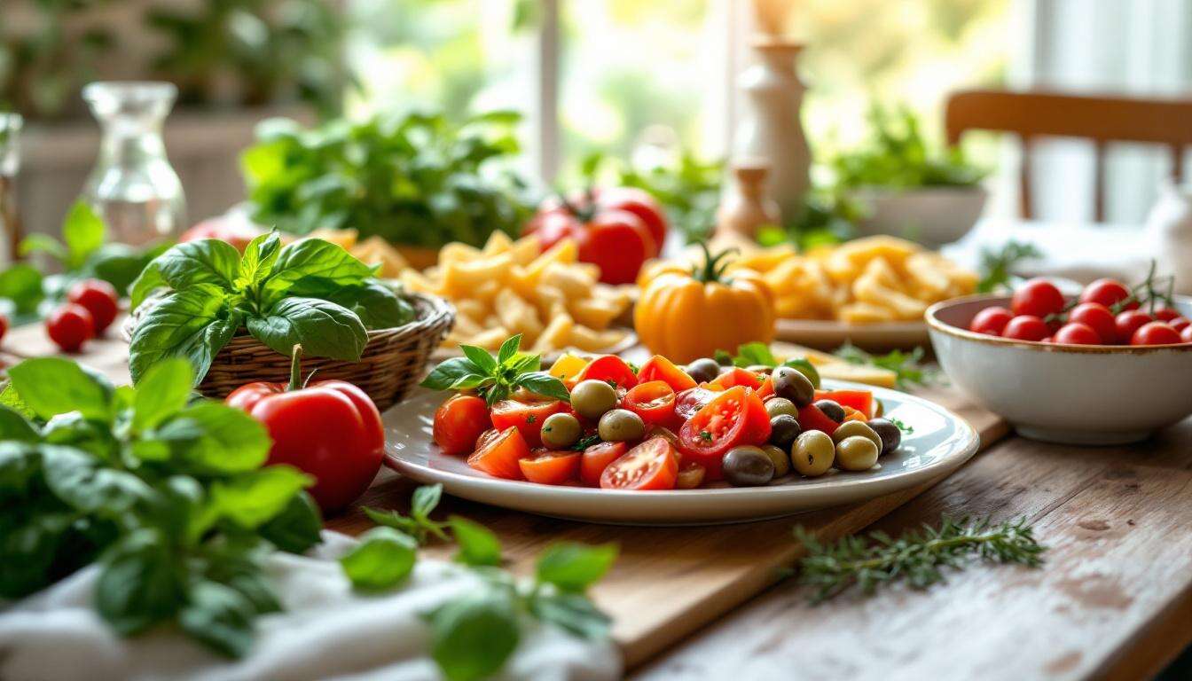 15 beilage-rezepte der mediterranen diät mit 5 zutaten