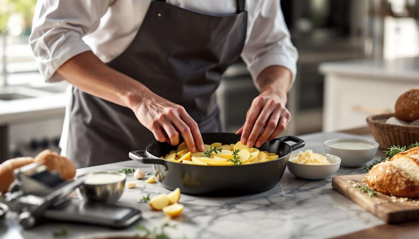Kartoffelgratin: Warum Profiköche die Scheiben niemals vorher abwaschen