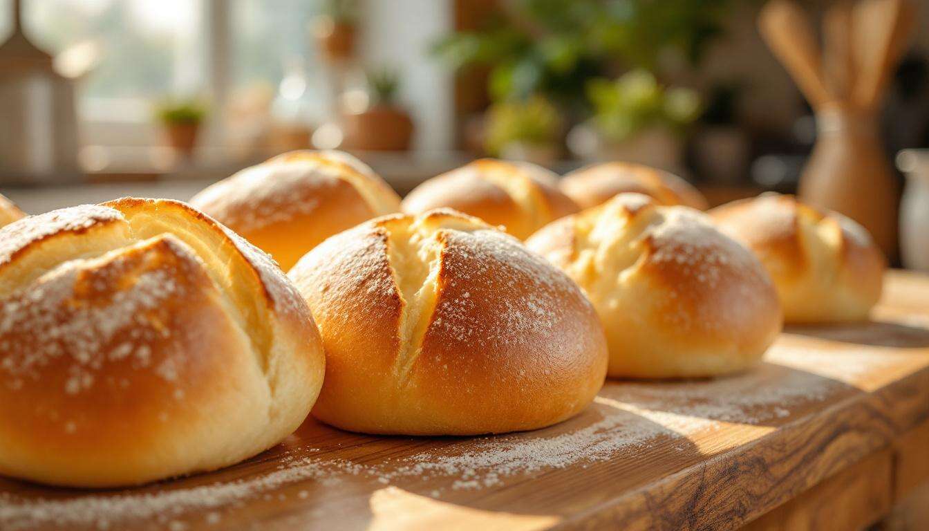 Hefeteig geht fünfmal so stark auf: Diese simple Zugabe macht die Brötchen schön luftig