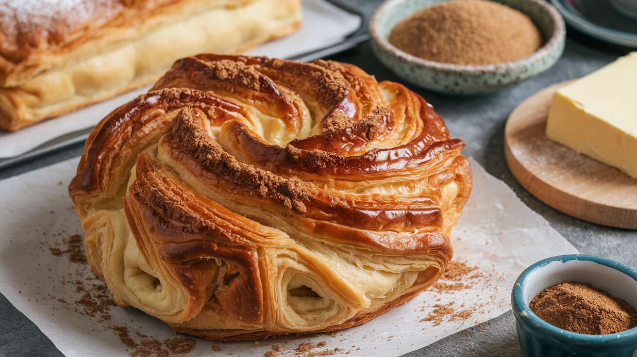 Mit nur 4 Zutaten: So gelingen dir blitzschnelle Franzbrötchen