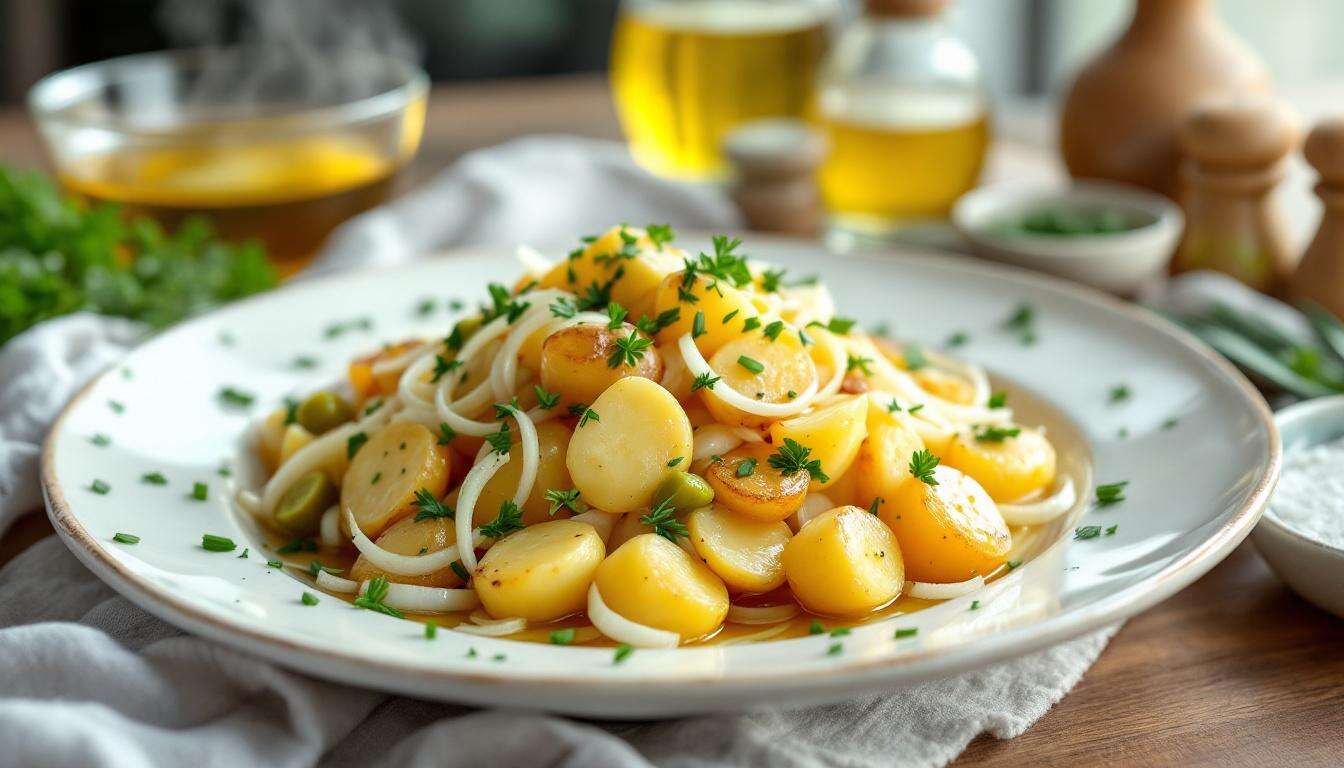 Kartoffelsalat ohne Mayo: Tim Mälzers leichte Variante ist perfekt für die Grillsaison