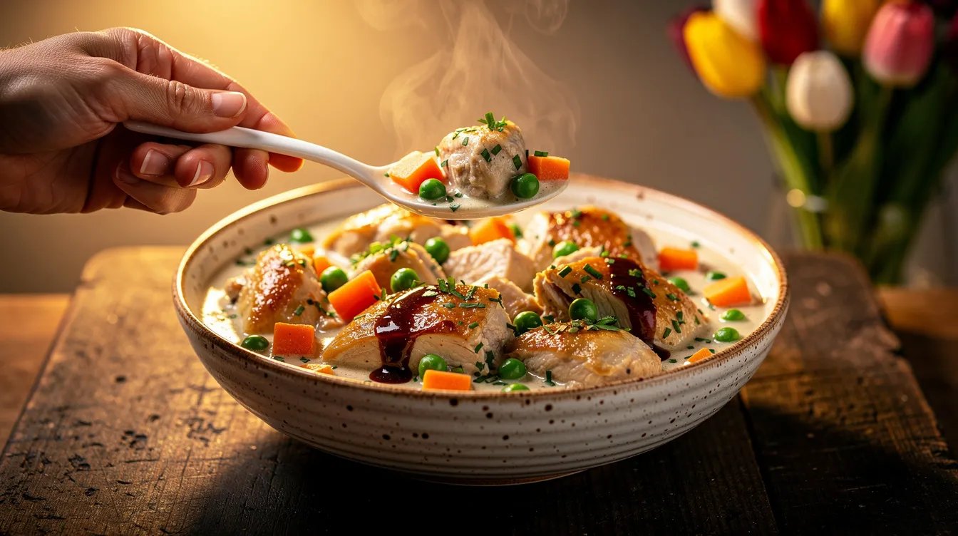 Soulfood mit Tradition: Dieses Rezept für cremiges Hühnerfrikassee kräftigt und wärmt im Winter