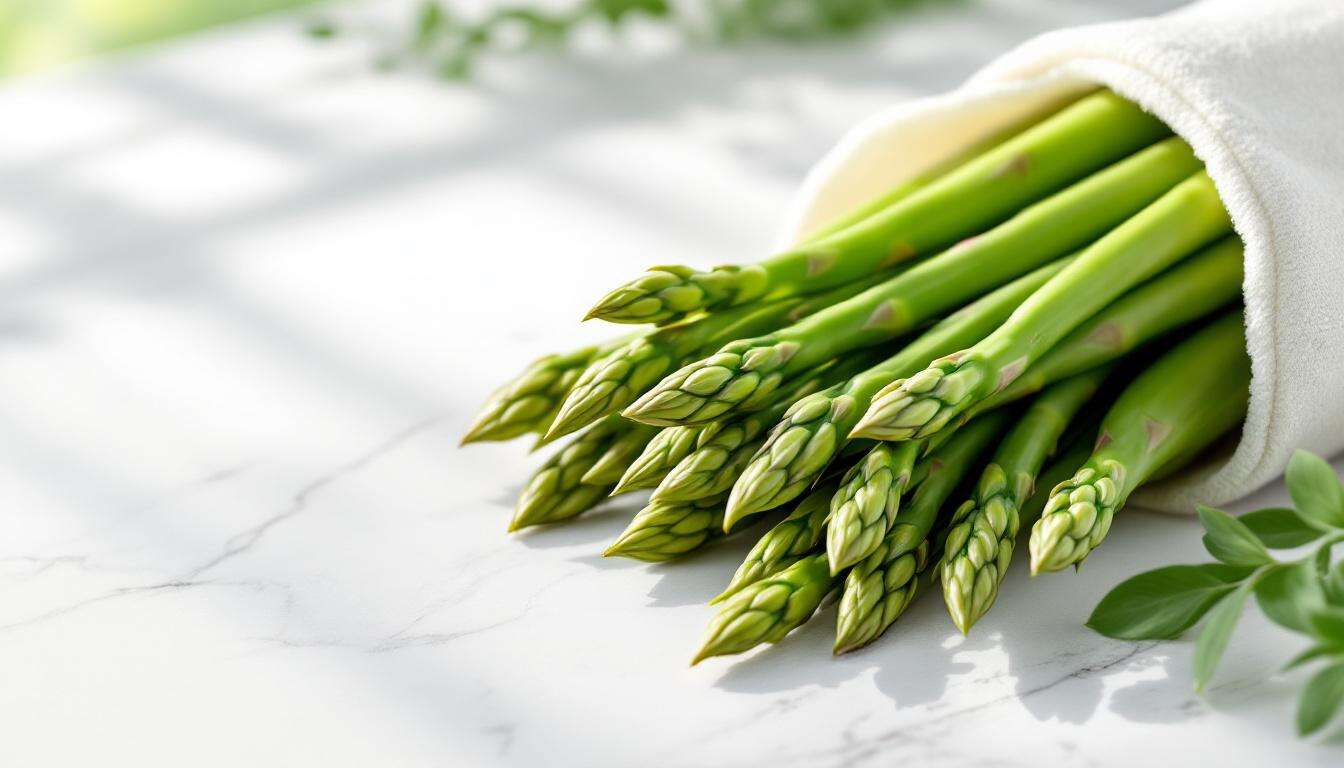 Spargel richtig lagern: Warum ein feuchtes Tuch laut Bauernverband bis zu 4 Tage Frische bringt