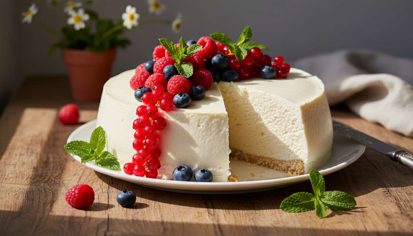 Quarktorte ohne Backen: Warum sie mit Frischkäse cremiger wird als mit Joghurt