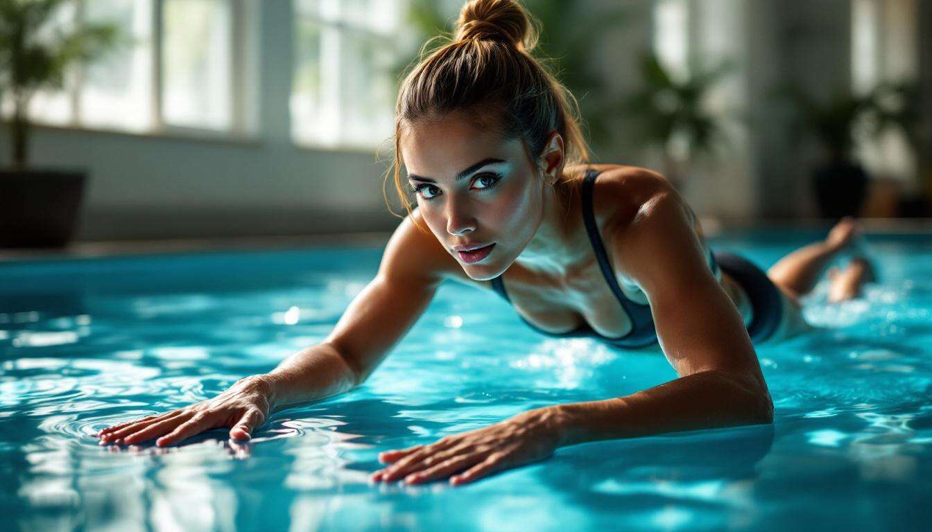 Bauchfett verbrennen: Vergiss Schwimmen – die „Aqua Plank" ist laut Trainern effektiver