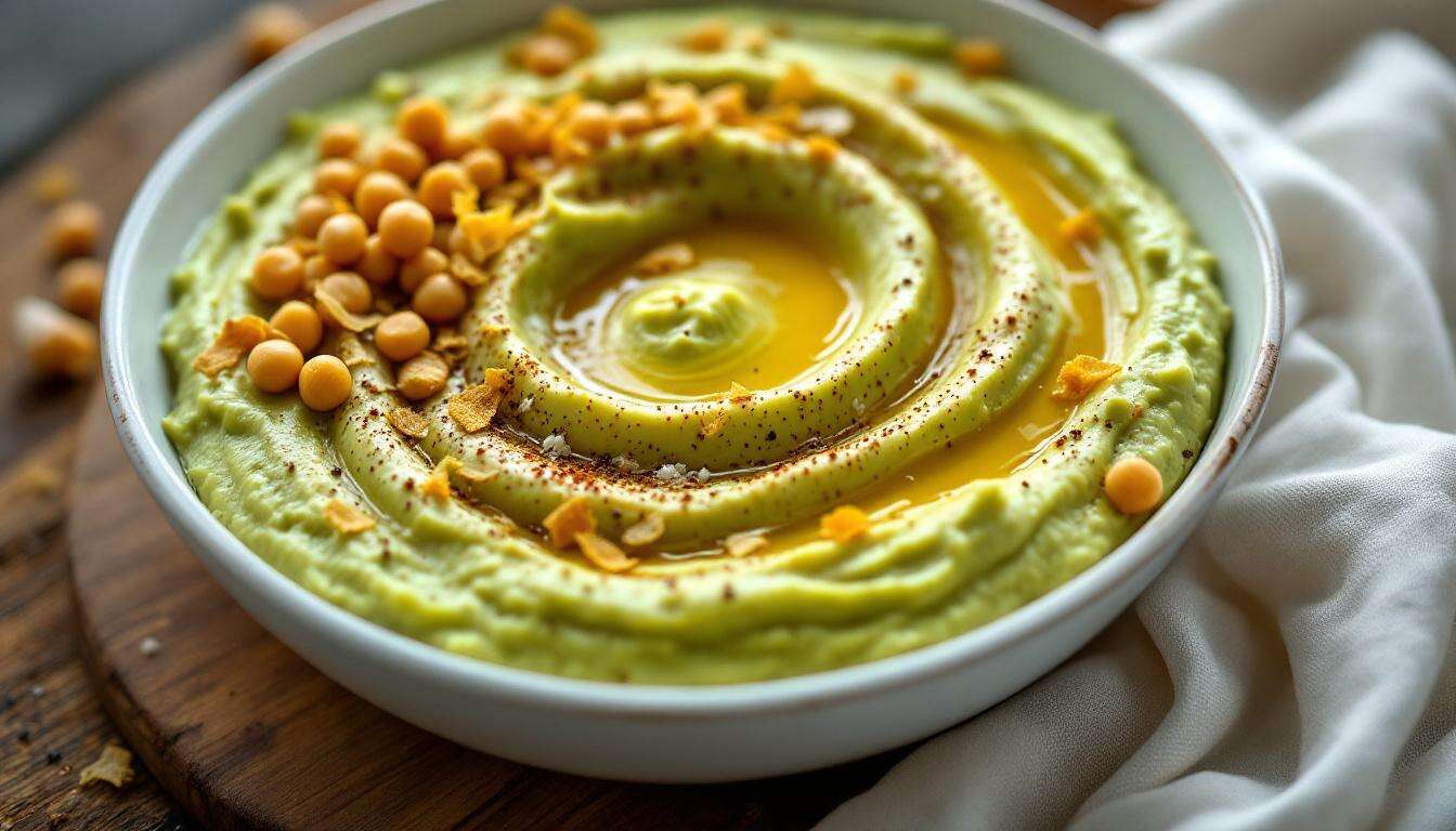 Bärlauch-Hummus: Würziger Dip oder cremiger Aufstrich