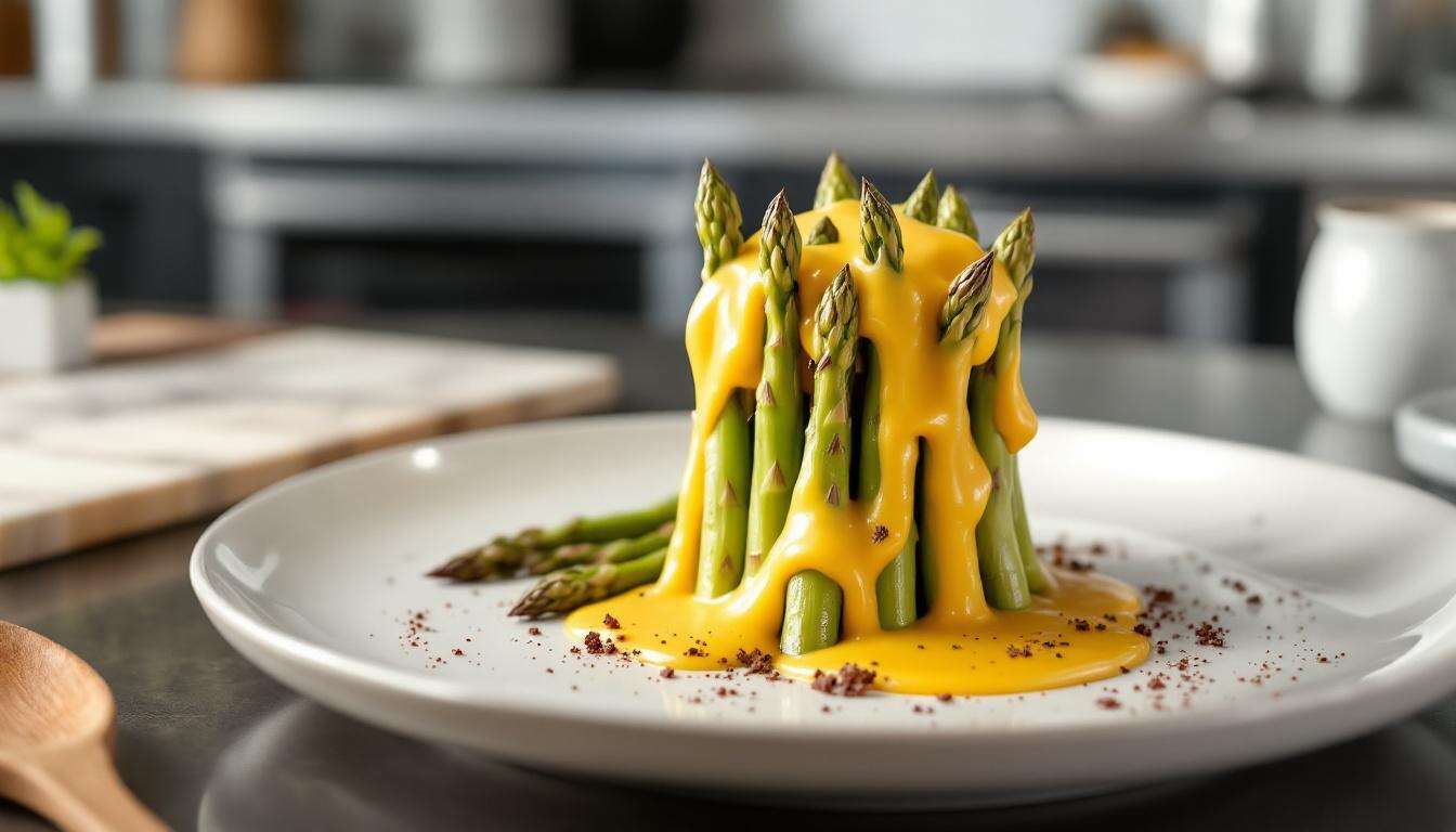 Spargel mit Sauce hollandaise: Warum Profiköche geklärte Butter nehmen und niemals rühren