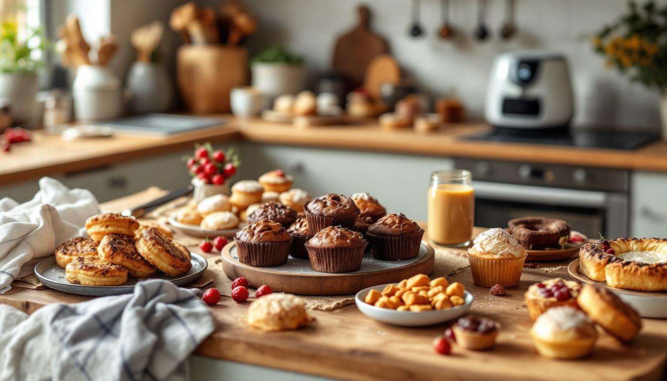 Süße Rezepte aus der Heißluftfritteuse: Köstliche Quarkbällchen, Muffins und Co.
