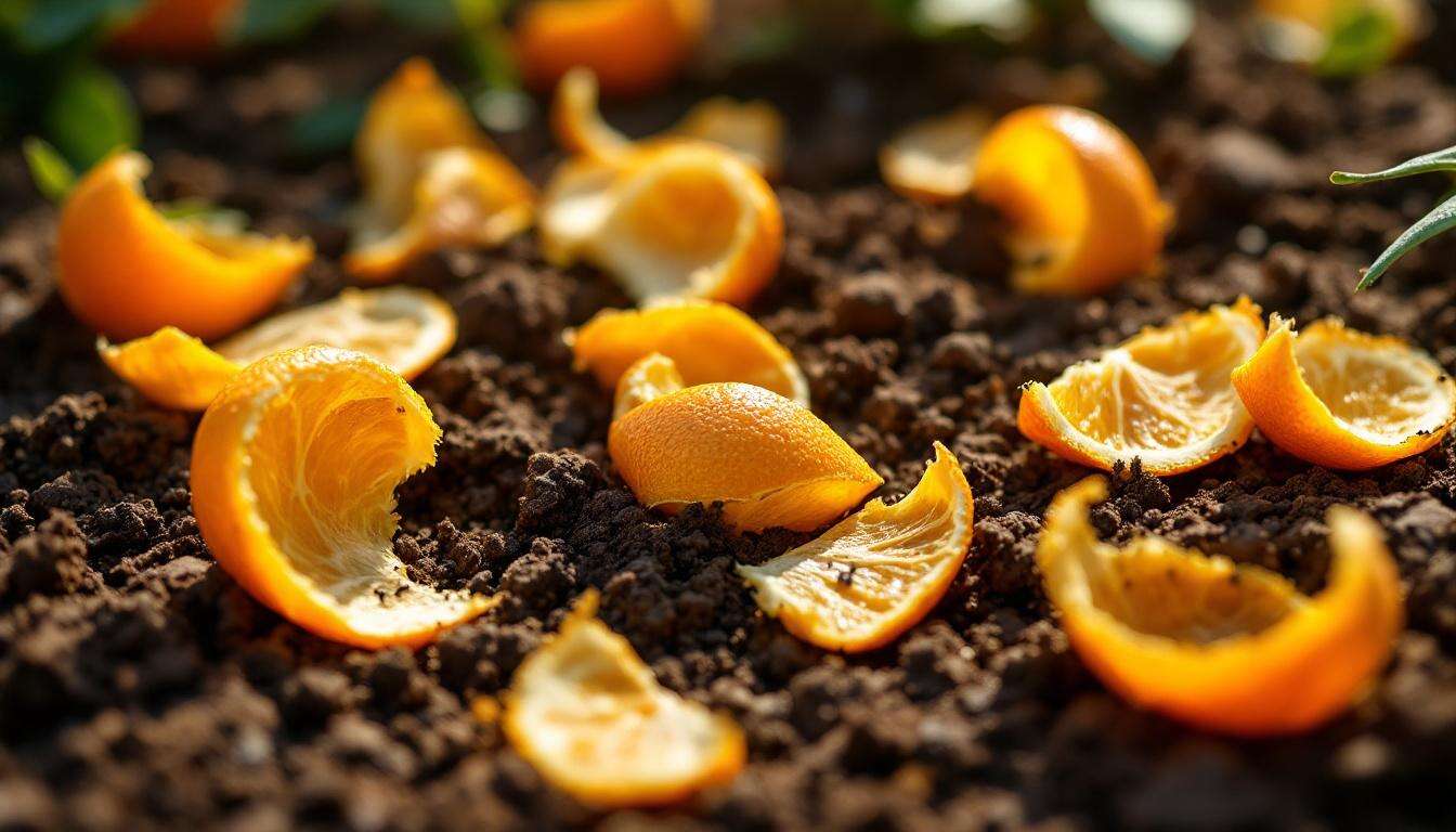 Orangenschalen im Garten: Ein kaum bekannter, aber sehr nützlicher Trick