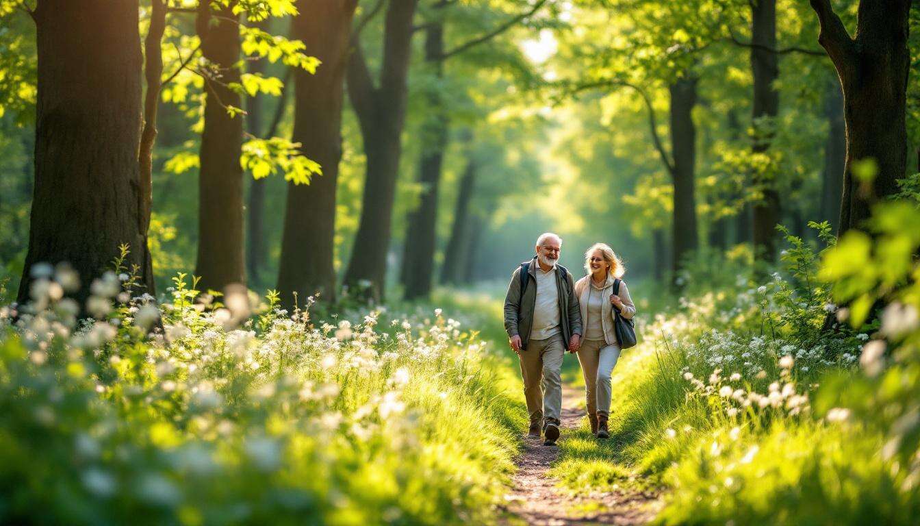 Wandern ab 60 im Mai: deutsche Sporthochschule Köln erklärt, warum 30 Minuten täglich reichen
