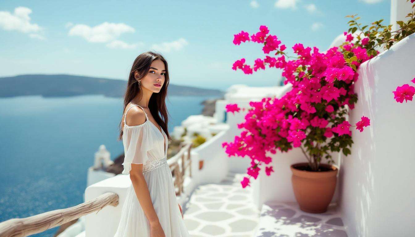 Das elegante Santorini-Kleid von H&amp;M sorgt für Mode-Fernweh