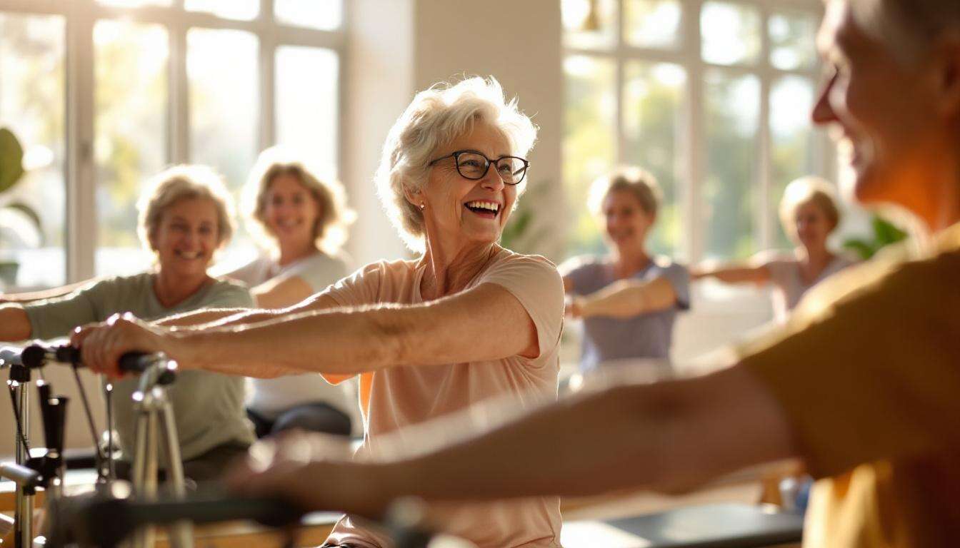 Pilates ab 60: Macht jeden Tag diese 10-Minuten-Übung – ihr werdet schnell einen Unterschied spüren!