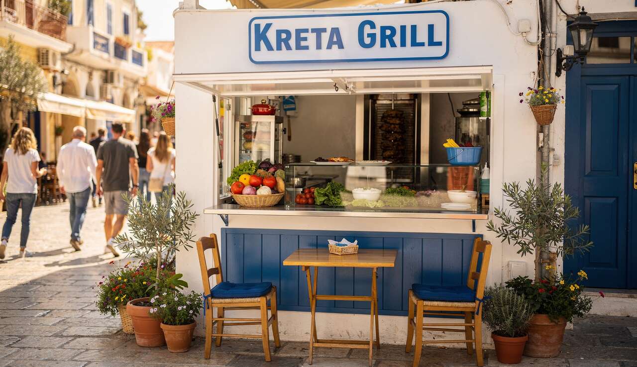 Nach Gerüchten um Imbiss-Schließung: Der „Kreta Grill“ öffnet bald wieder