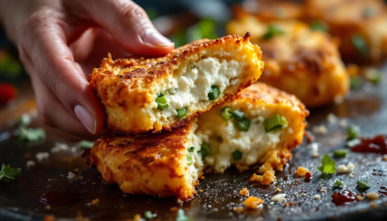 Diese Lauch-Feta-Taler mache ich jeden Frühling im Dauereinsatz