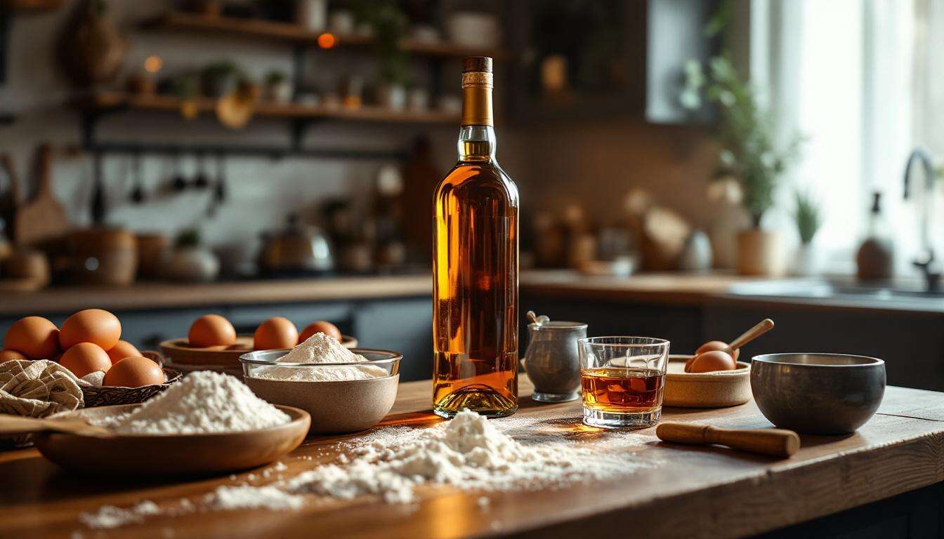 Backen mit Spirituosen: Falstaff zeigt, welcher Alkohol wirklich Aroma bringt