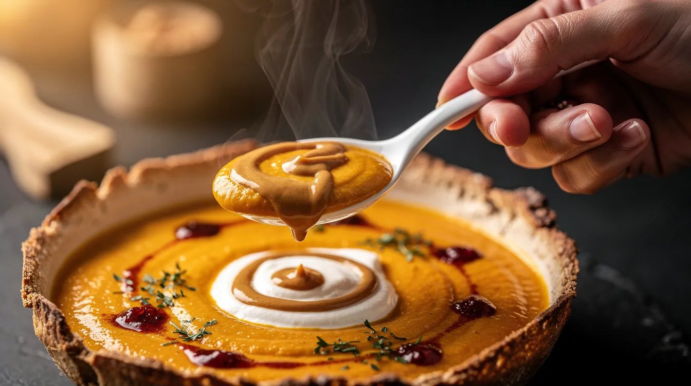 Möhren-Ingwer-Suppe: Warum ein Löffel Erdnussbutter den Geschmack hebt