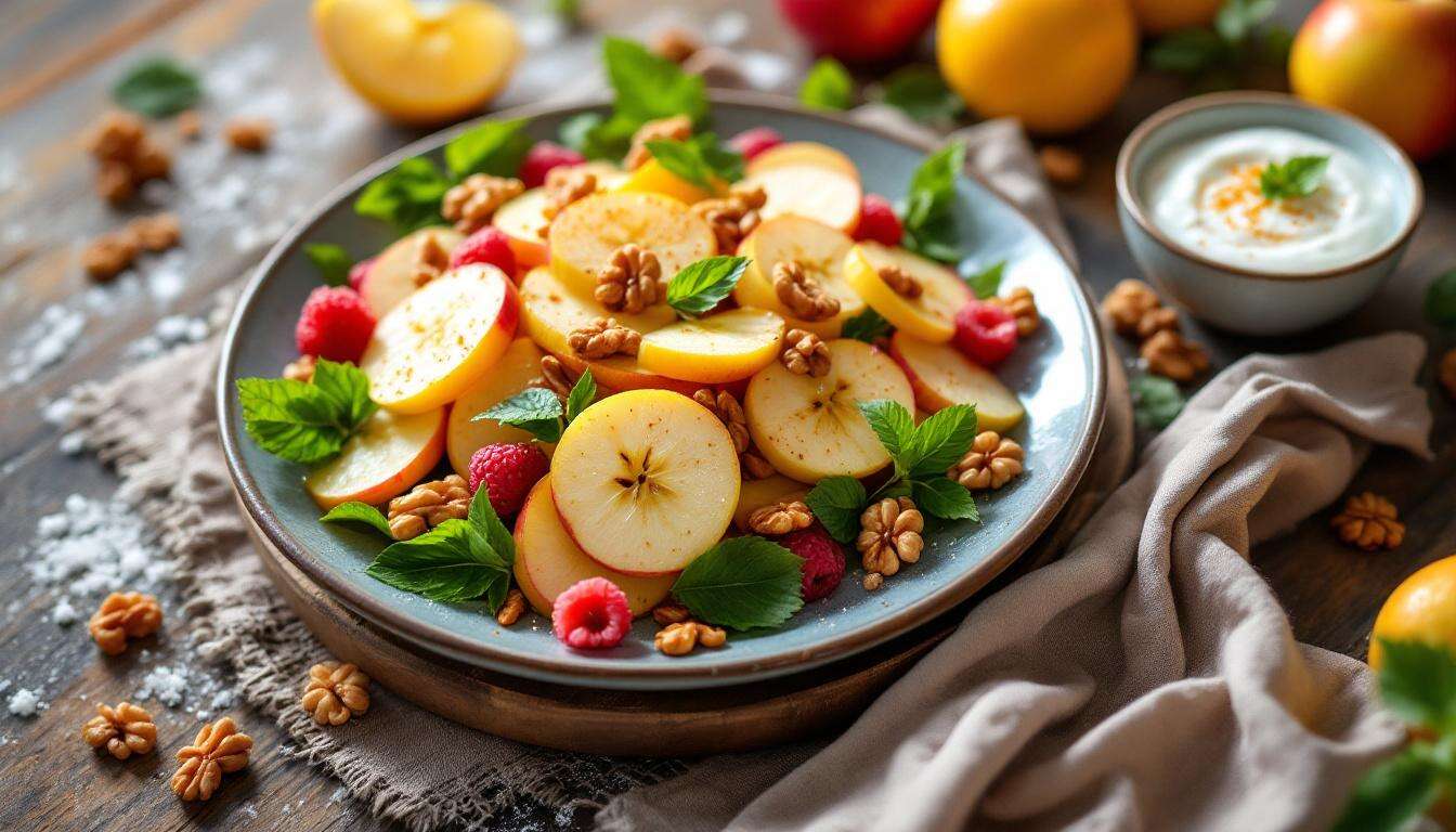 Knackiger Apfelsalat: So bereitest du ihn zu