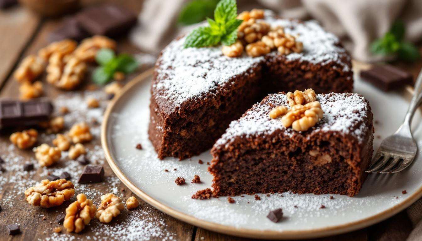 Sündhaft saftig: Unser ultimatives Rezept für Schoko-Walnuss-Kuchen vereint alles, was uns lieb ist