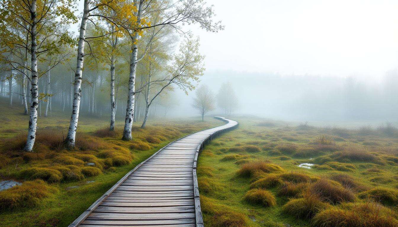 Mitten im Moor: Dieser Weg zählt zu Deutschlands schönsten Wanderstrecken
