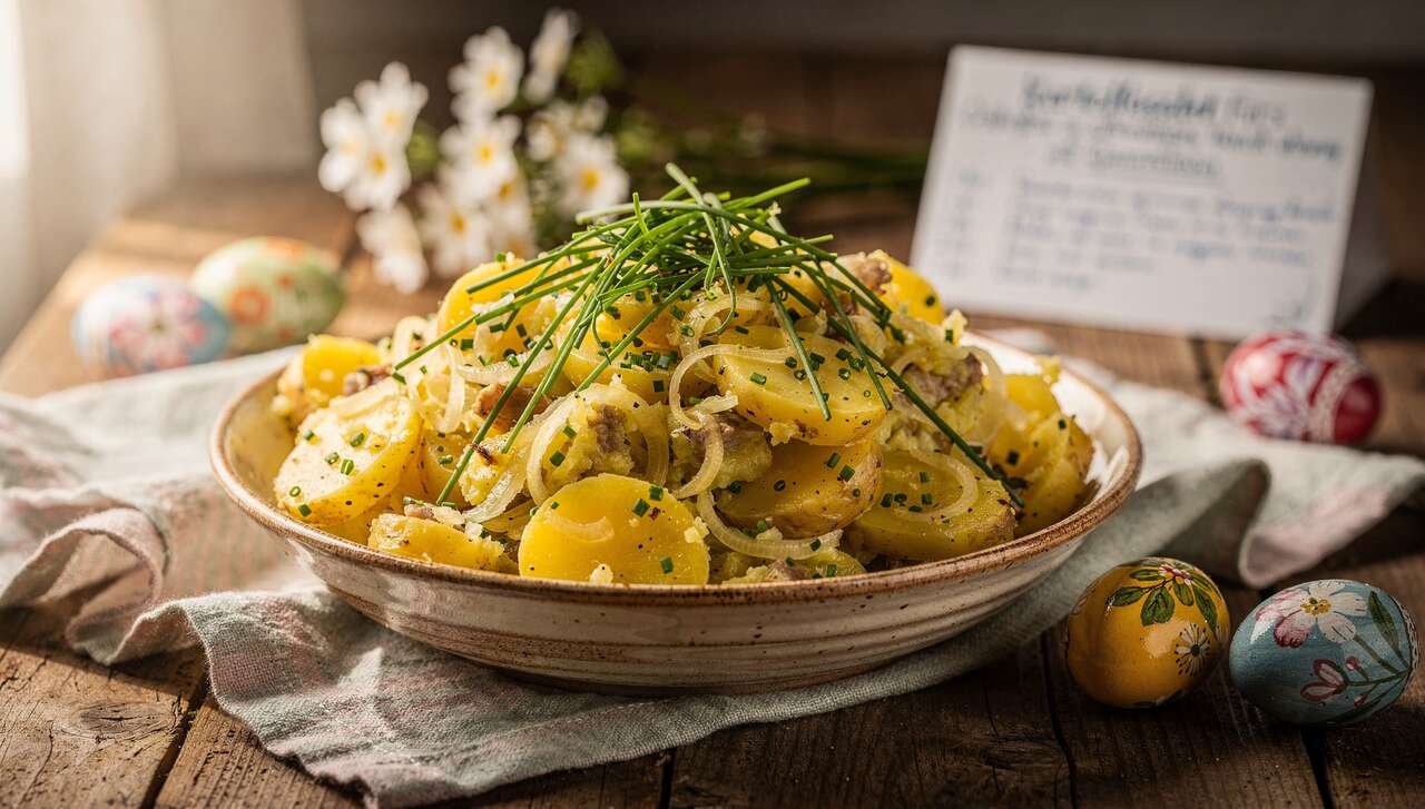 Kartoffelsalat fürs Osterfest: Diese schwäbische Variante überzeugt seit Generationen