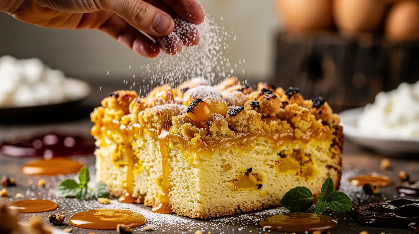 Eierlikör-Streuselkuchen vom Blech: perfekt für jeden Anlass