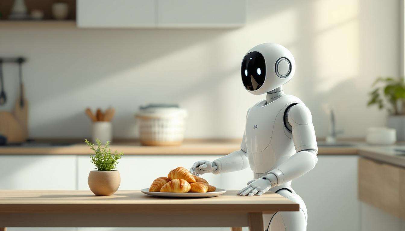 Von der Wäsche bis zum Croissant: LG-Roboter CLOiD schmeißt den Haushalt